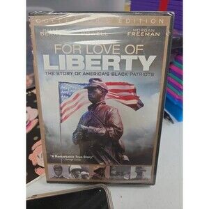 For love of Liberty the story of America's black Patriots Morgan Freeman new DVD